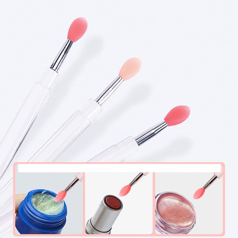 3pcs Portable Mini Silicone Li - đánh giá và giá Beauty Home Makeup
