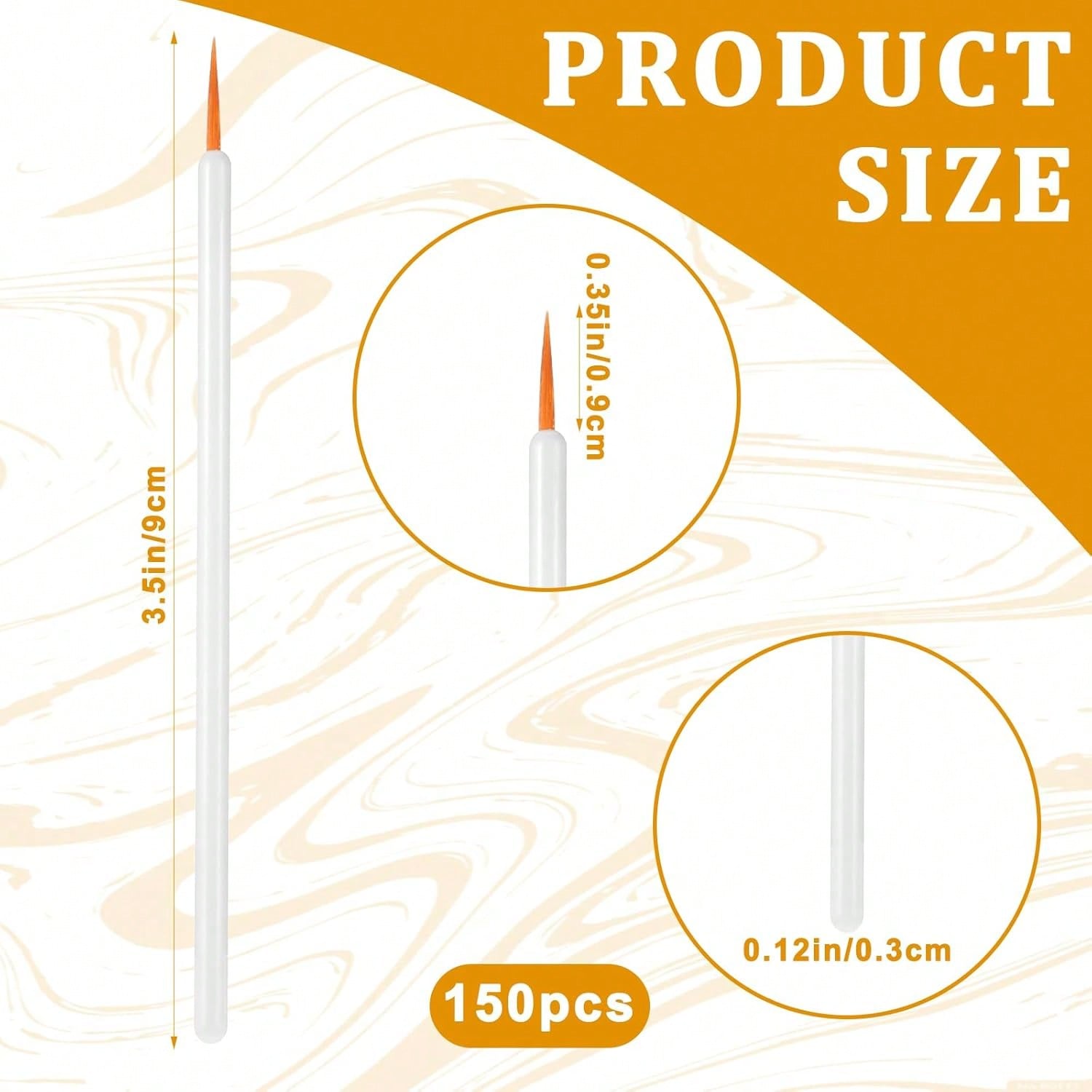 150 Pcs Disposable Eyeliner Br - đánh giá và giá Makeup Brush Set