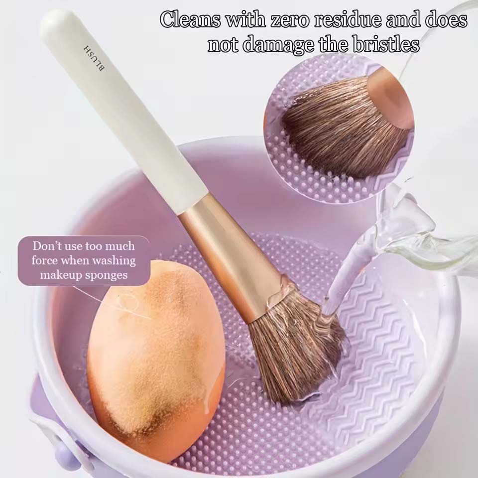 Makeup Brush Cleaning Bowl Bea - đánh giá và giá Beauty Makeup Egg