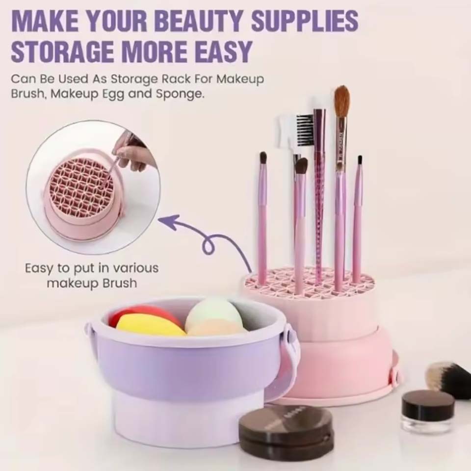 Makeup Brush Cleaning Bowl Bea - đánh giá và giá Beauty Makeup Egg