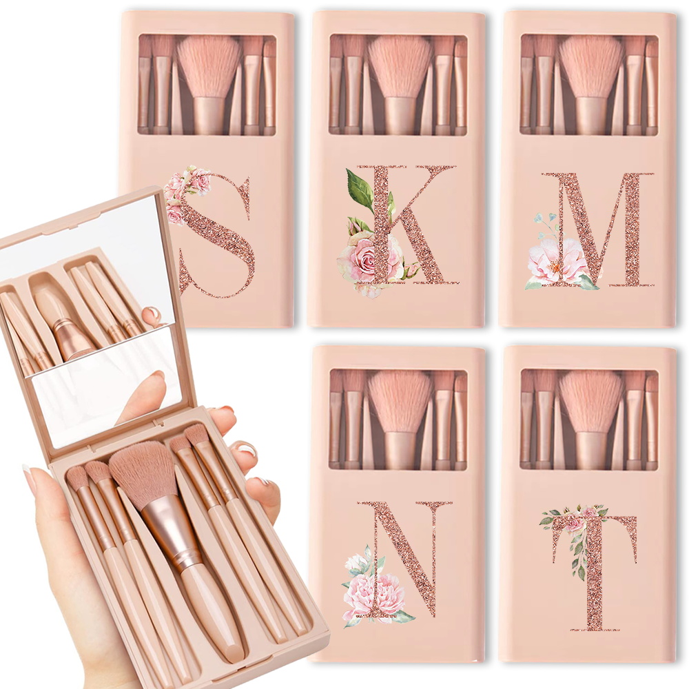 5pcs Cosmetic Brush Kit With M - đánh giá và giá Beauty Makeup Kit Box