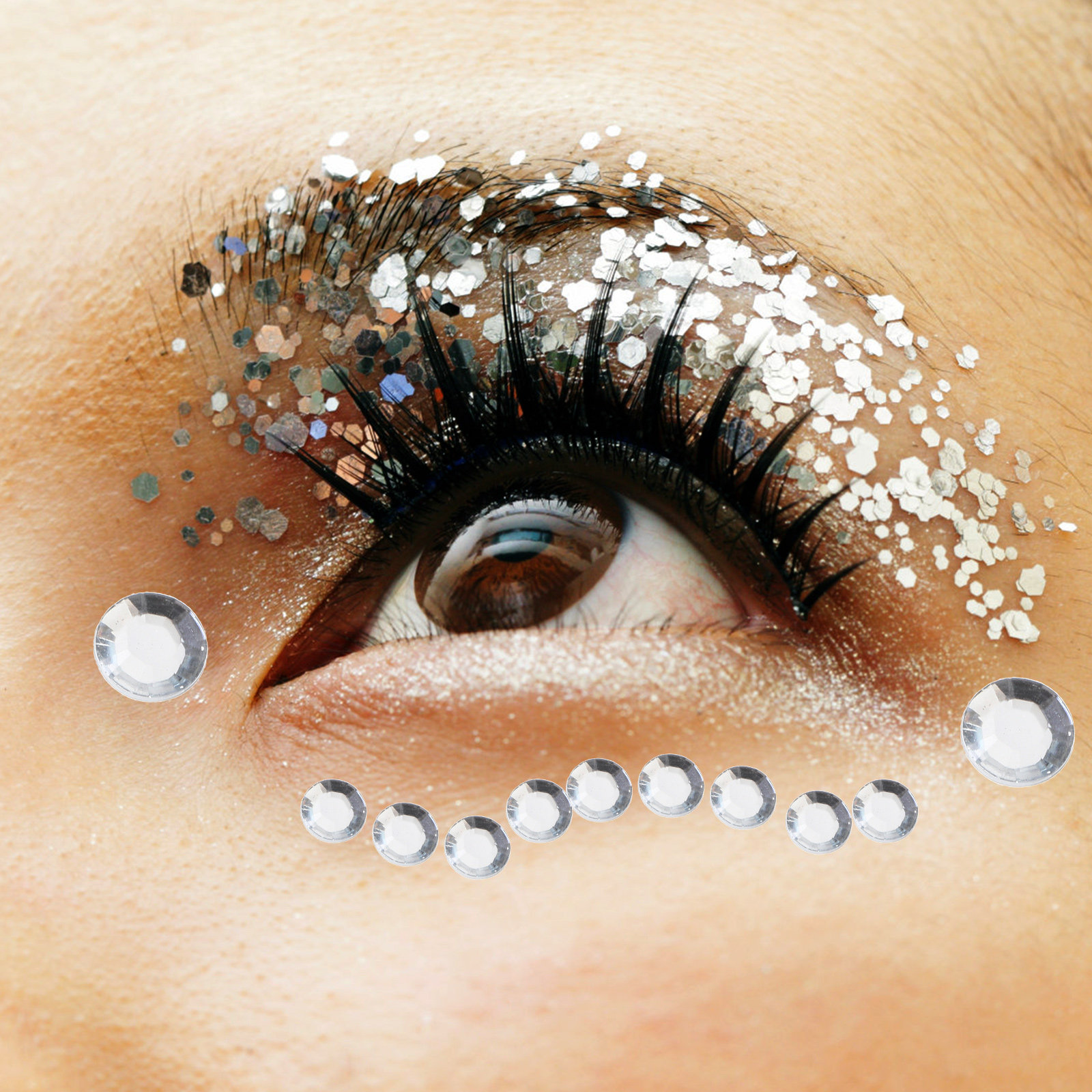 12 Sheets Rhinestone Acrylic S - đánh giá và giá Beauty Makeup Diary