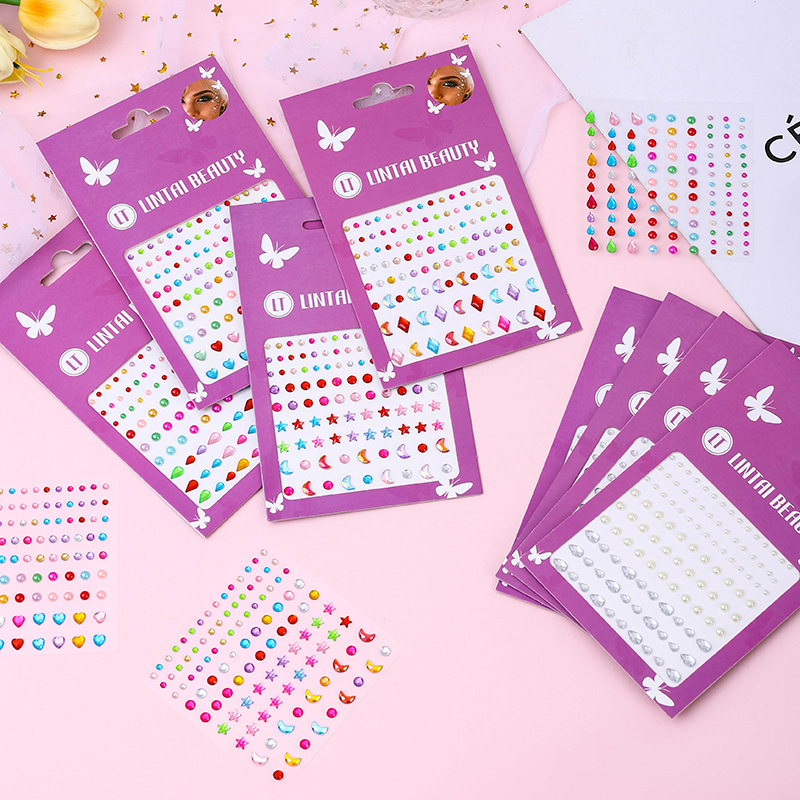 Hot Selling Face Gems Stickers - đánh giá và giá Beauty And Makeup