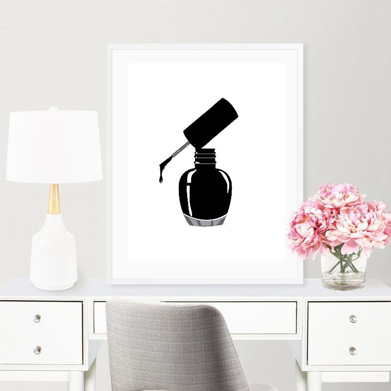 Nail Salon Quotes Makeup Wall  - đánh giá và giá Makeup Is Beauty Quotes