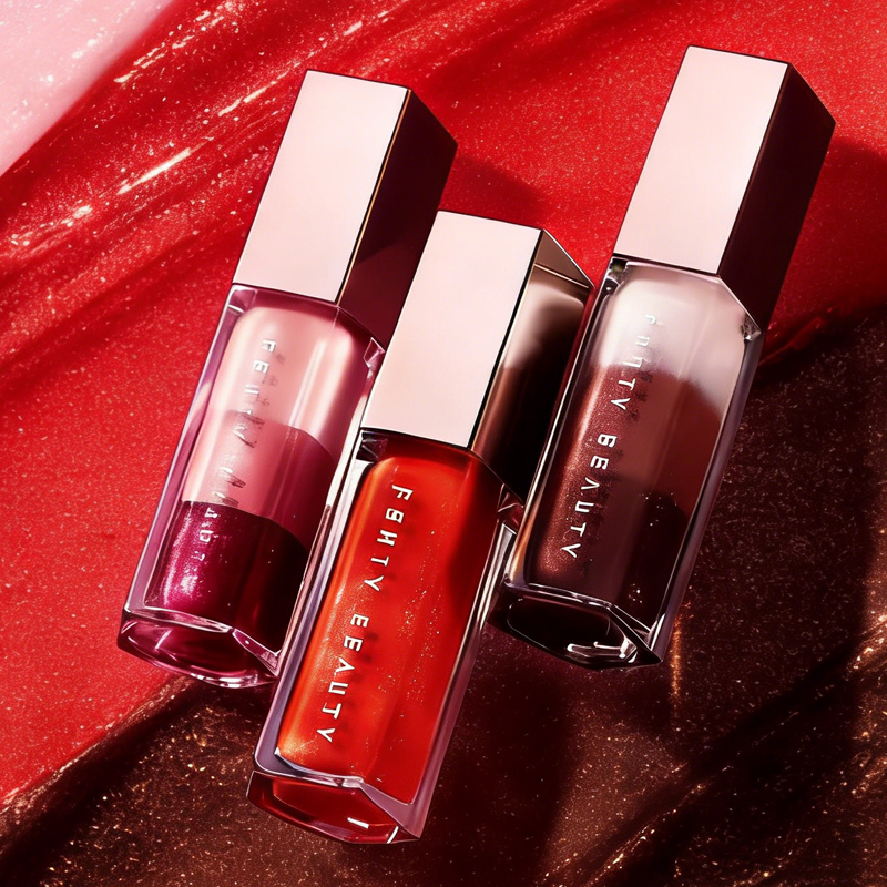 Fenty Beauty Bomb Lip Gloss Di - đánh giá và giá Fenty Beauty Makeup Highlighter