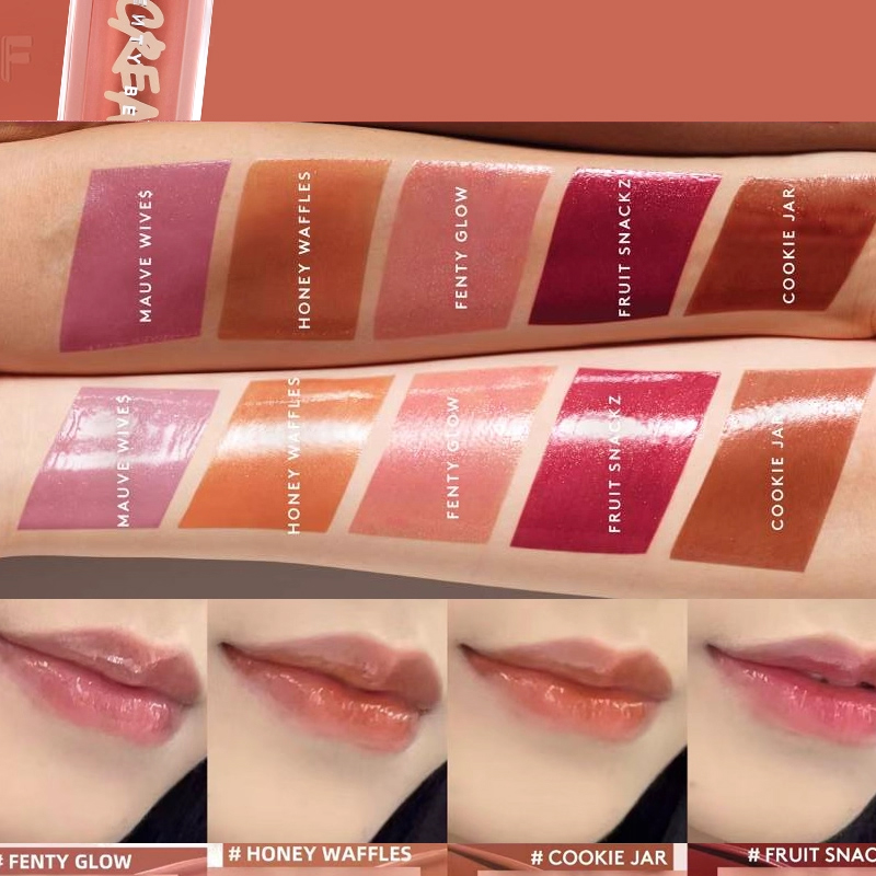 Fenty Beauty Bomb Lip Gloss Di - đánh giá và giá Fenty Beauty Makeup Highlighter