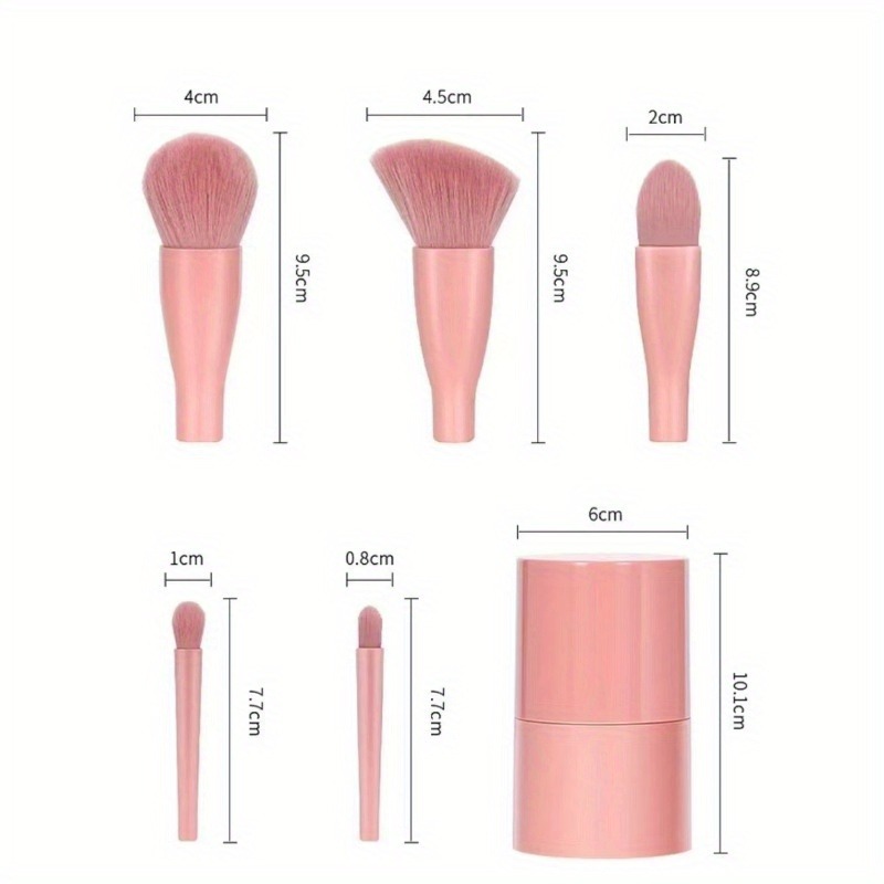 5Pcs/set Makeup Brushes Box Se - đánh giá và giá Beauty Makeup Kit Box