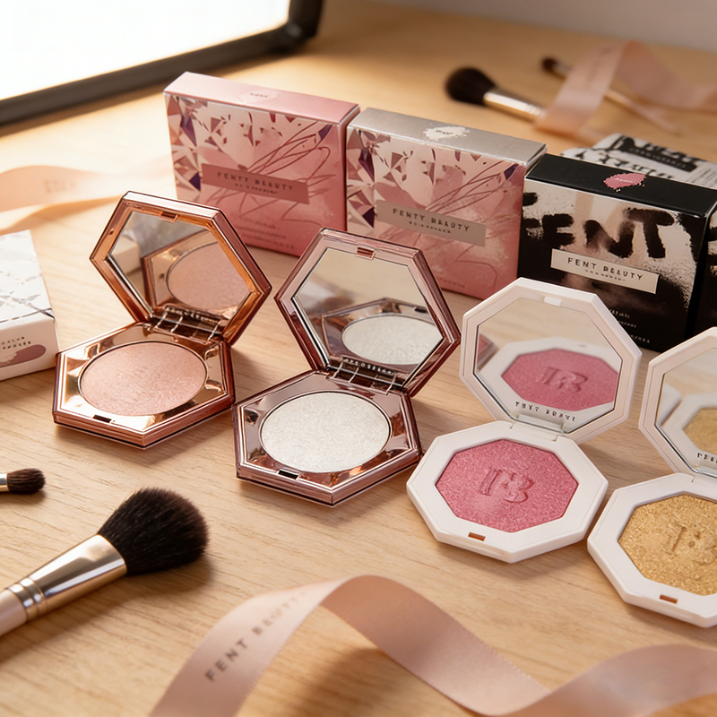 New Fenty Beauty Loose Powder  - đánh giá và giá Fenty Beauty Makeup Highlighter