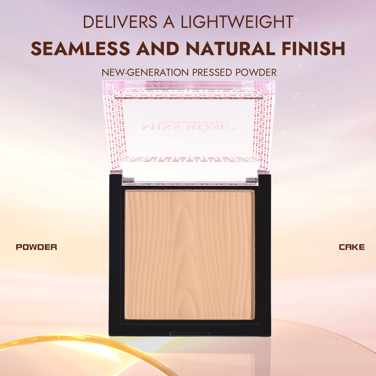 MISS ROSE Square Setting Powde - đánh giá và giá Beauty Rose Makeup