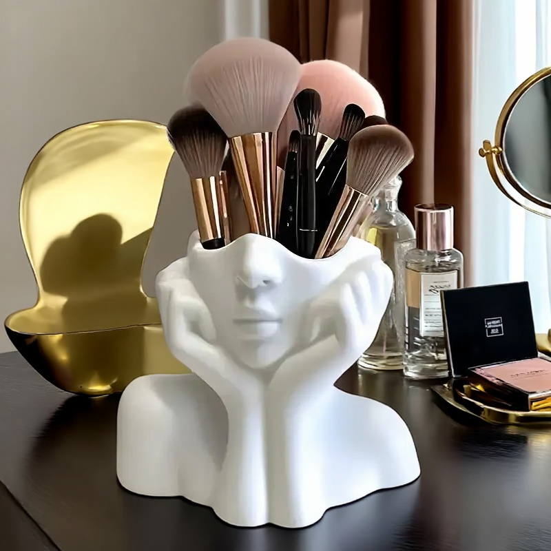 Face Shape Makeup Brush Holder - đánh giá và giá Beauty Makeup Artist