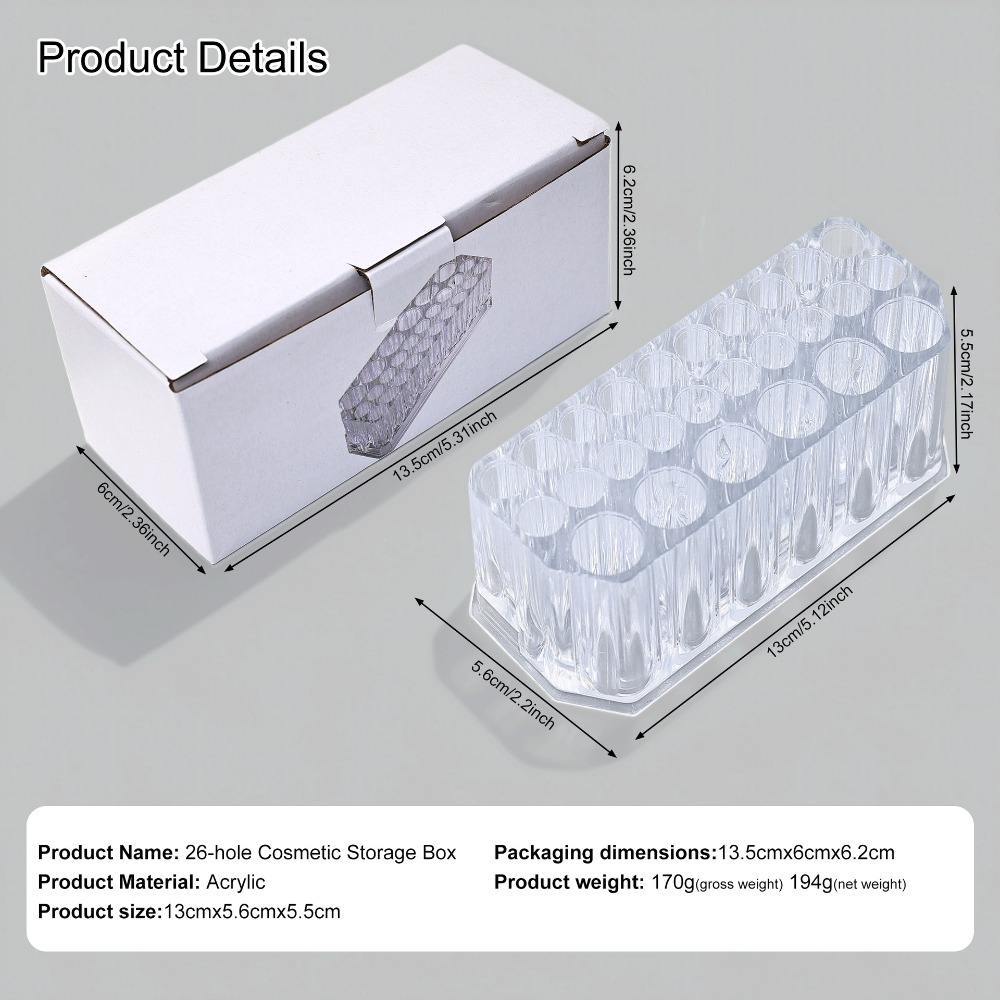 26 Holes Acrylic Nail Brushes  - đánh giá và giá Beauty Home Makeup