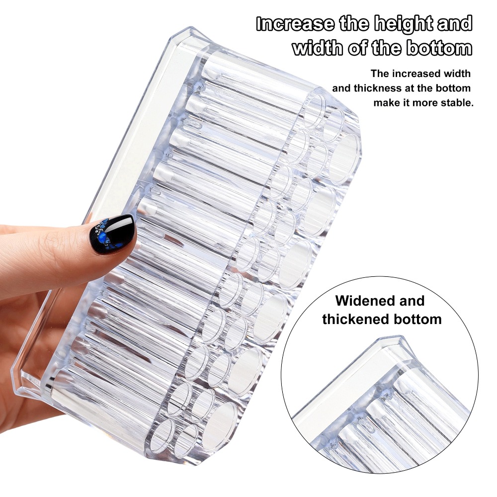 26 Holes Acrylic Nail Brushes  - đánh giá và giá Beauty Home Makeup