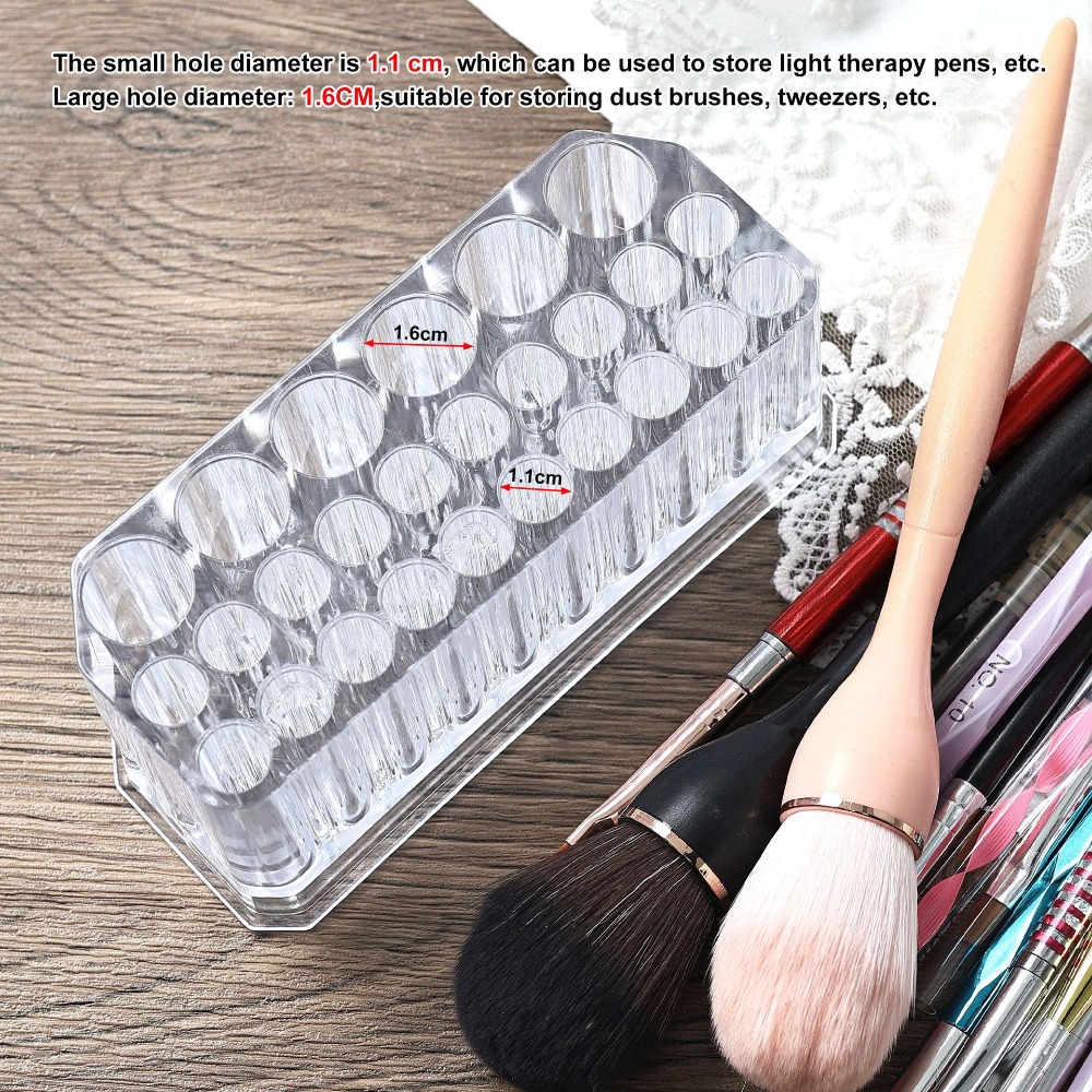 26 Holes Acrylic Nail Brushes  - đánh giá và giá Beauty Home Makeup