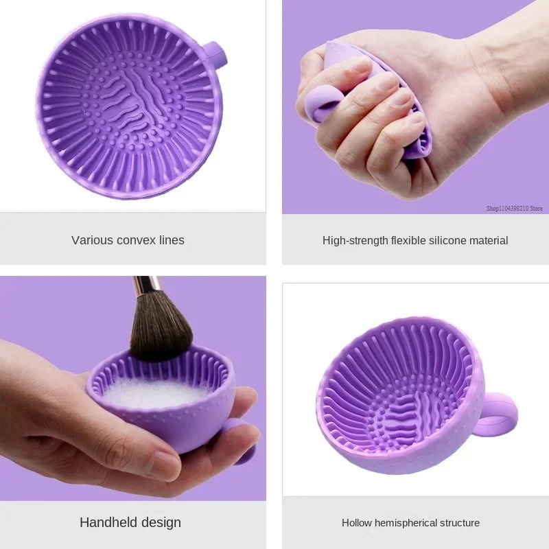 Soft Silicone Makeup Brush Cle - đánh giá và giá Beauty Home Makeup