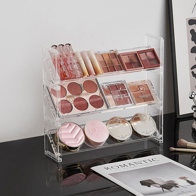 1PC Acrylic 3-layer Cosmetics  - đánh giá và giá Eyeshadow Palette