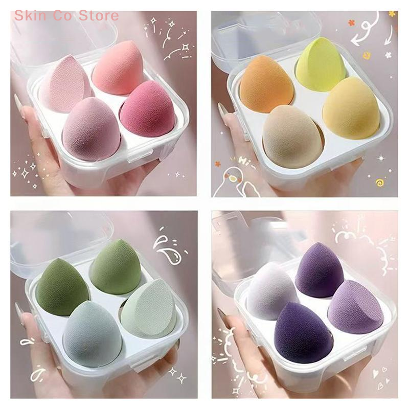 [CO]4Pcs Foundation Sponges Po - đánh giá và giá Beauty Makeup Egg