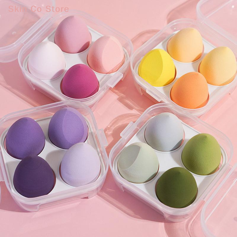 [CO]4Pcs Foundation Sponges Po - đánh giá và giá Beauty Makeup Egg