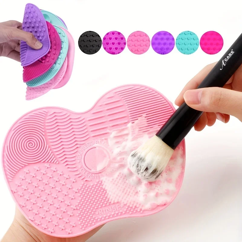 1Pc Silicone Apple-Shaped Make - đánh giá và giá Makeup Brush Set