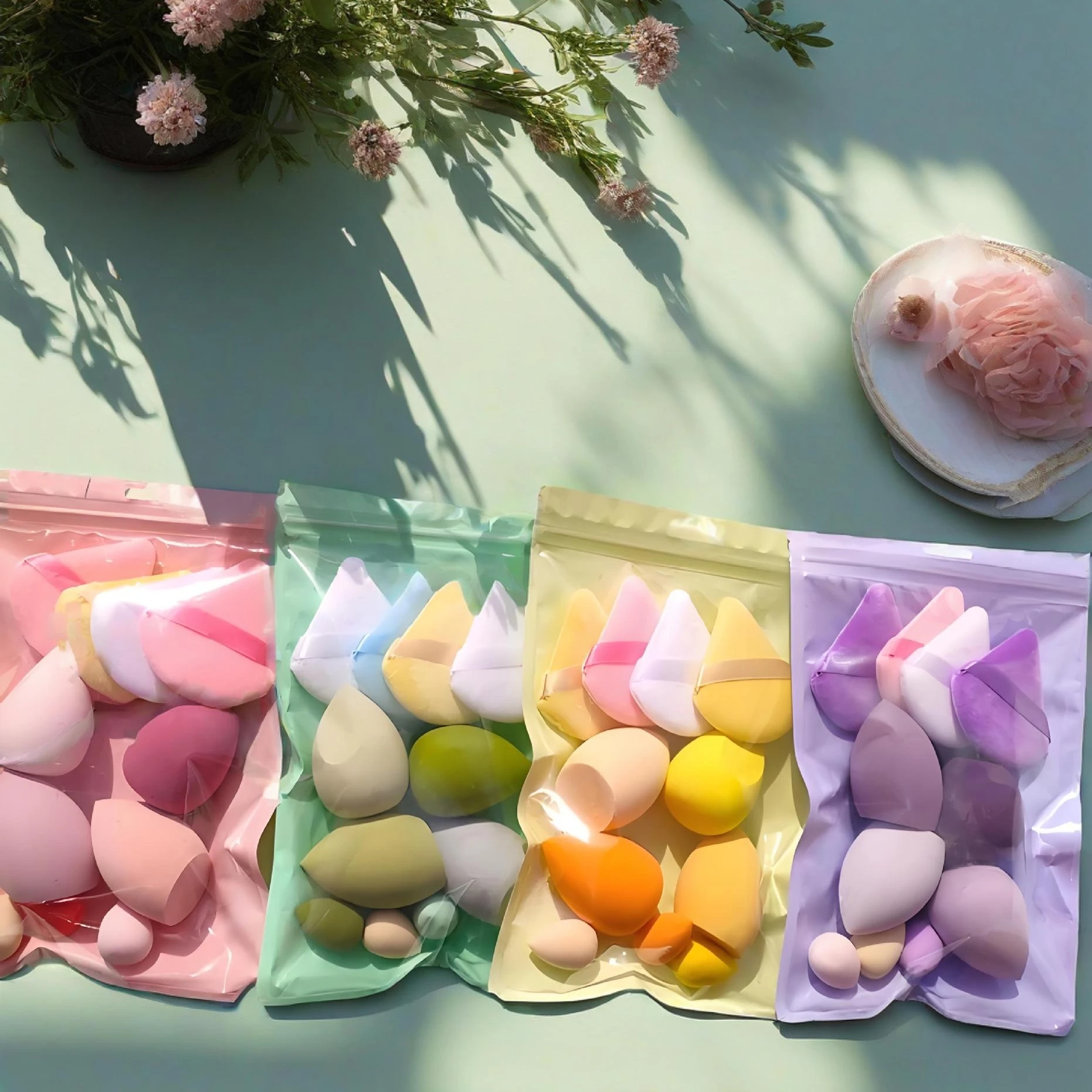 11Pcs Soft Makeup Sponge Blend - đánh giá và giá Beauty Makeup Egg